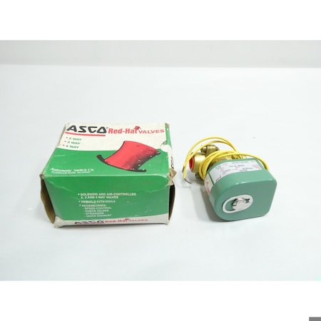Asco 120V-AC 1/2IN NPT SOLENOID VALVE 8267A5